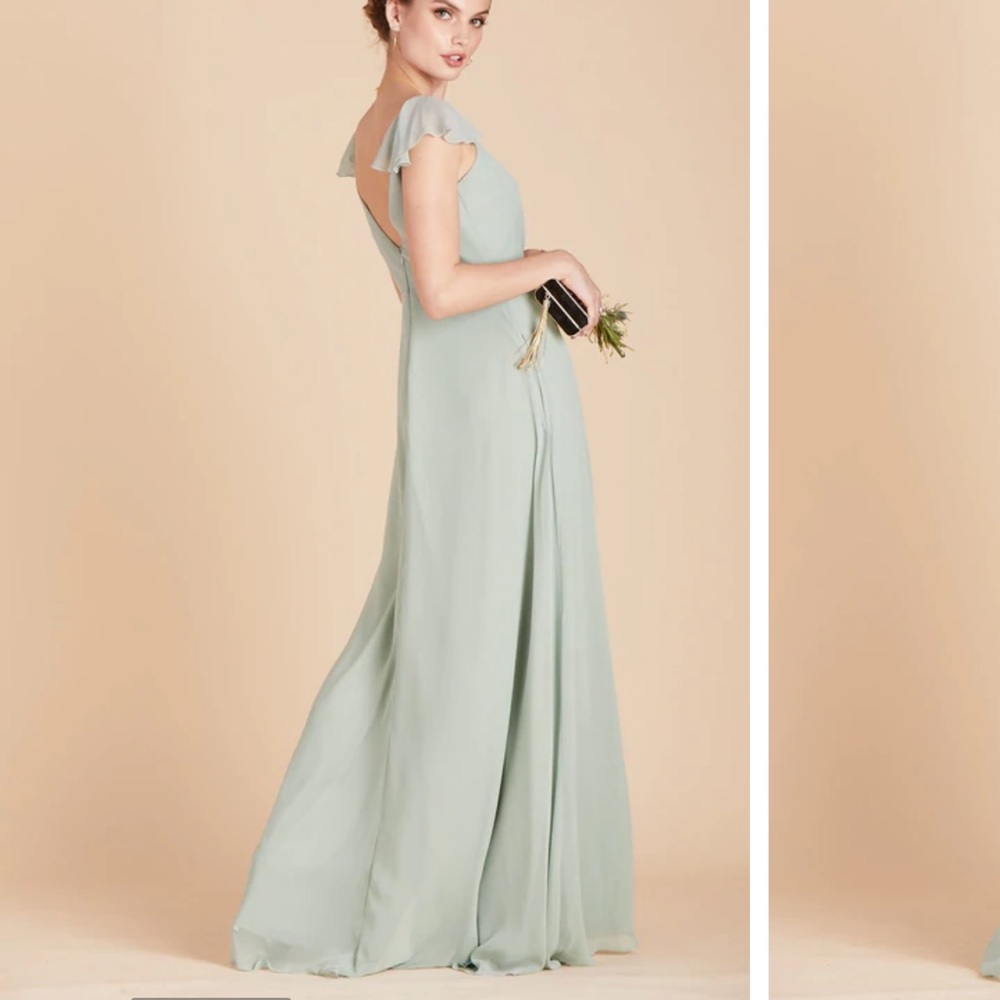Buddy grey Kae, sage dress